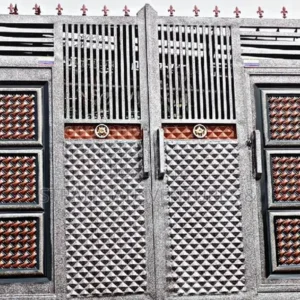 Silver Brown Classy Gate