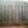 Silver Security Gates