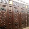 Brown Embossed Security Gates