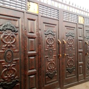 Brown Embossed Security Gates