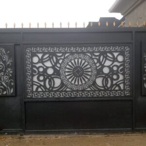 Laser Cotton Design (Sliding Gates)