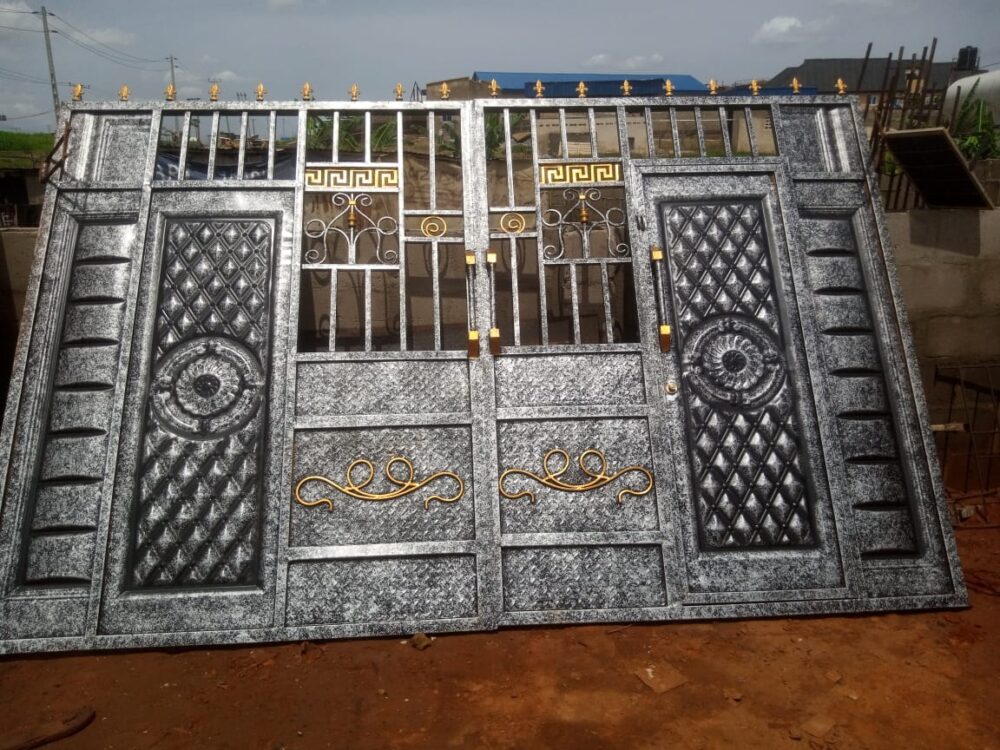 Half Cover Design Security Gates