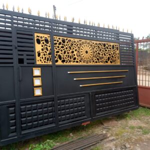 Embossed Sliding Gates