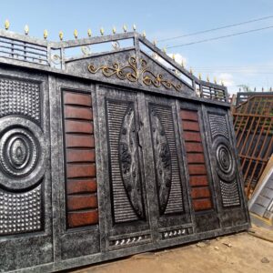 Embossed Sliding Gates